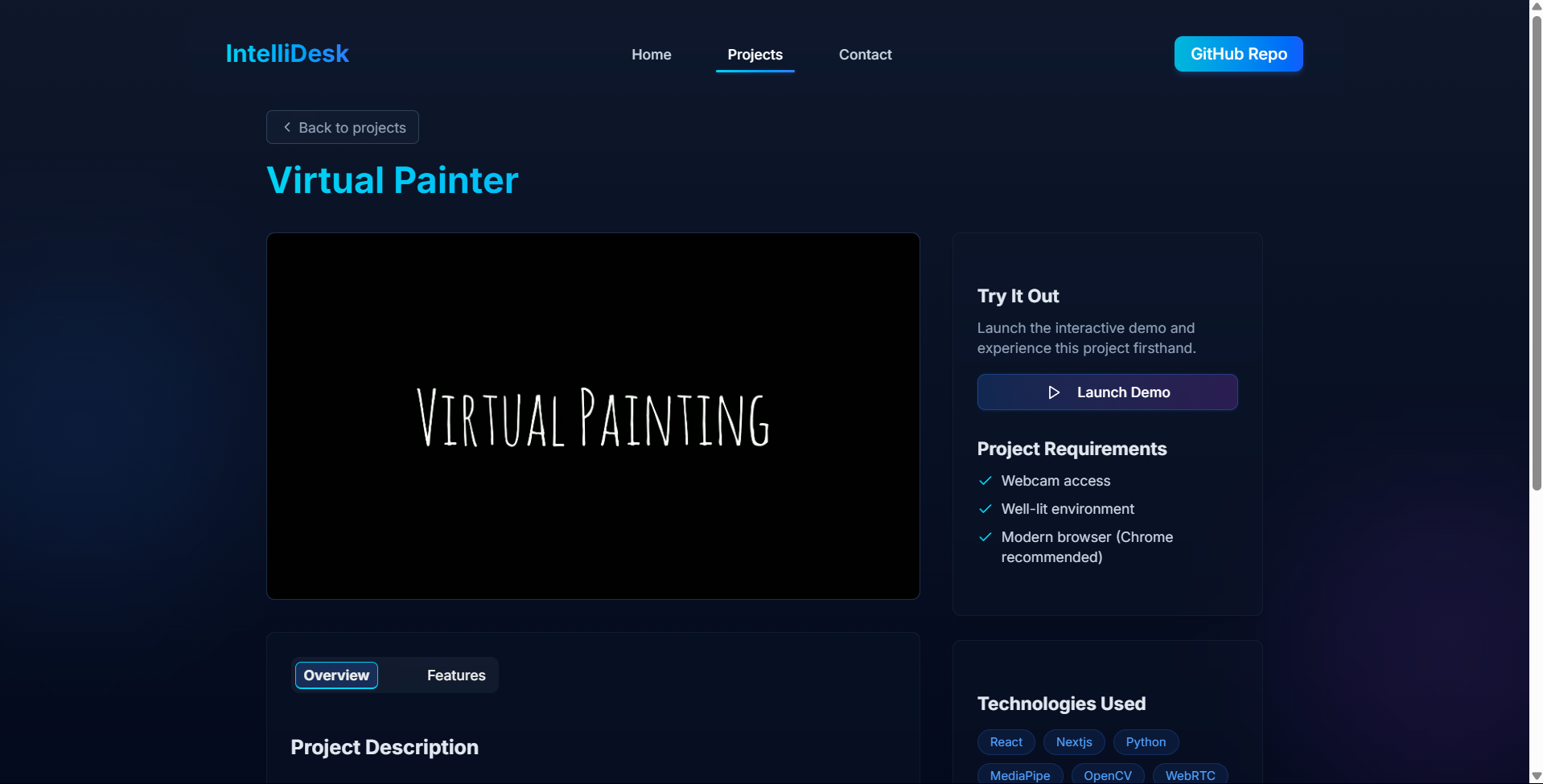 Computer Vision Application screenshot 2