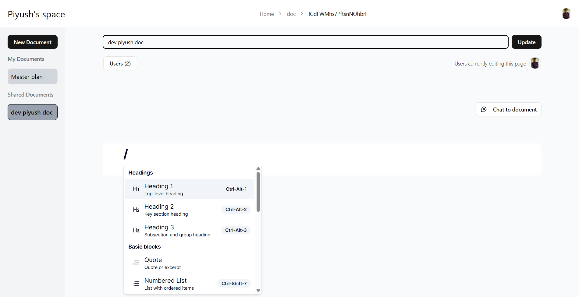 noteSync screenshot 2